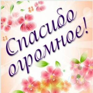 Раскраска открытка спасибо #4 #430859