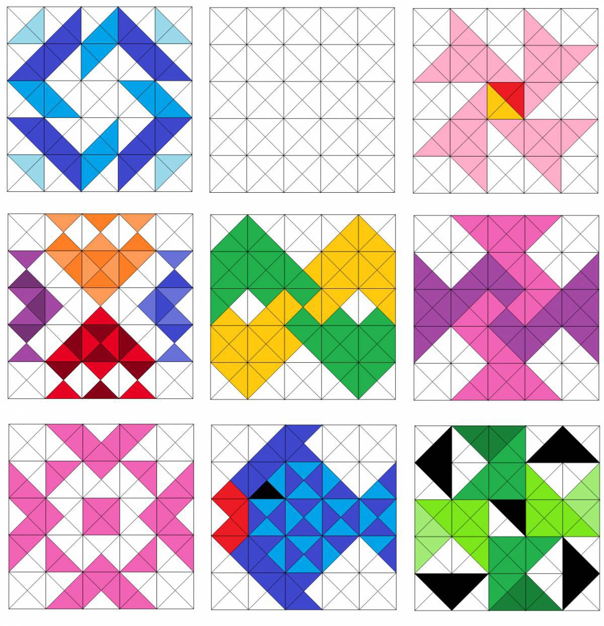 Орнамент геометрический для детей #24