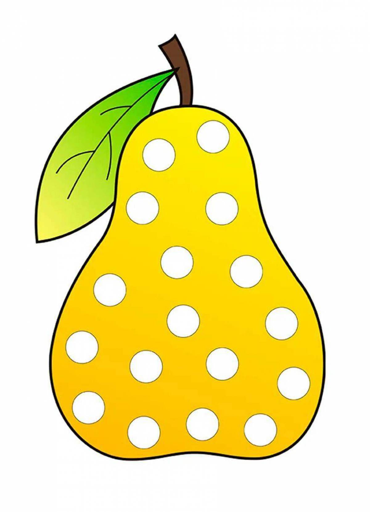 Яблоко из пластилина