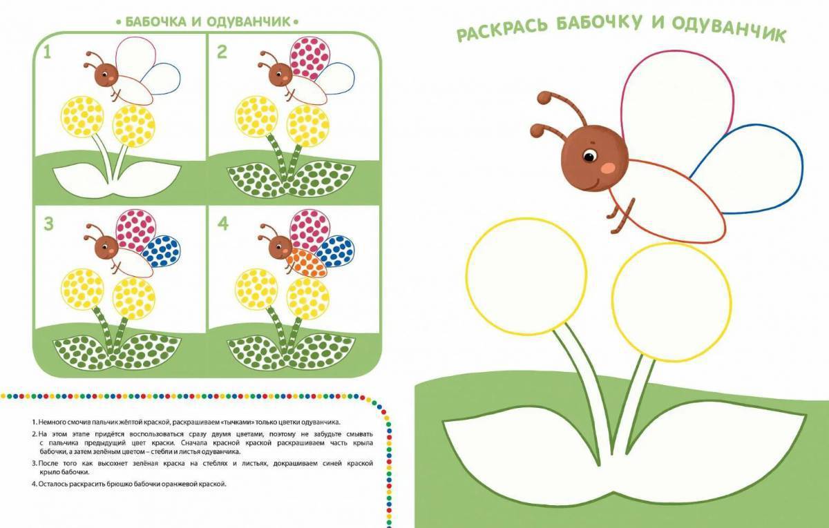Пальчиковые краски для малышей с какого возраста можно рисовать