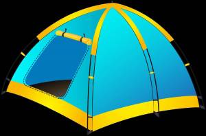 Раскраска палатка #1 #432057