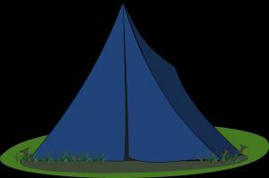 Раскраска палатка для детей #28 #432104