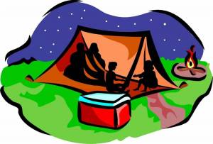 Раскраска палатка для детей #31 #432107