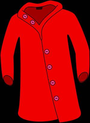 Раскраска пальто для детей #6 #432406
