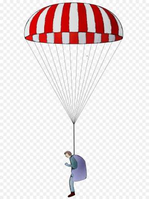 Раскраска парашют для детей #8 #433196
