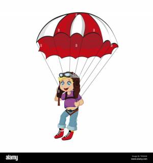 Раскраска парашютист для детей #25 #433251