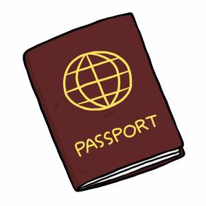 Раскраска паспорт для детей #2 #434222
