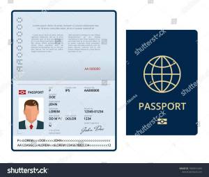 Раскраска паспорт для детей #5 #434225