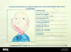 Раскраска паспорт для детей #34 #434254
