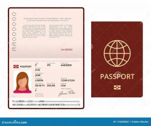 Раскраска паспорт для детей #36 #434256