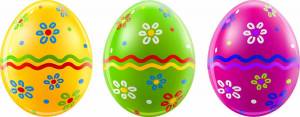 Раскраска пасхальные яйца для детей #14 #434458