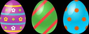 Раскраска пасхальные яйца для детей #22 #434466