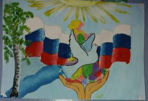 Раскраска патриотические про россию для детей #29 #434682