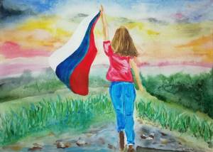 Раскраска патриотические про россию для детей #33 #434686