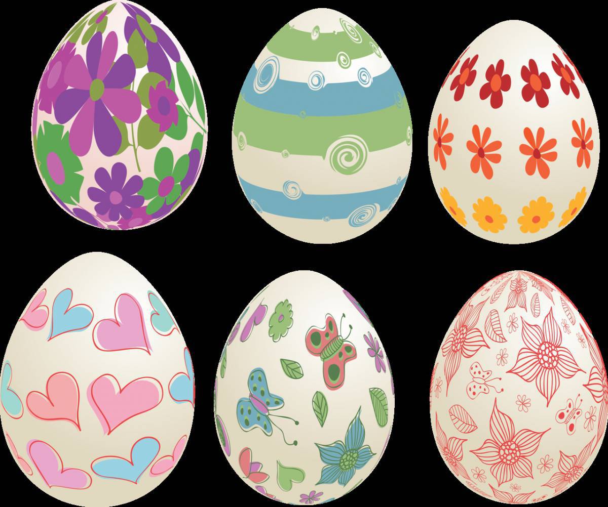 Пасхальные яйца для детей #6