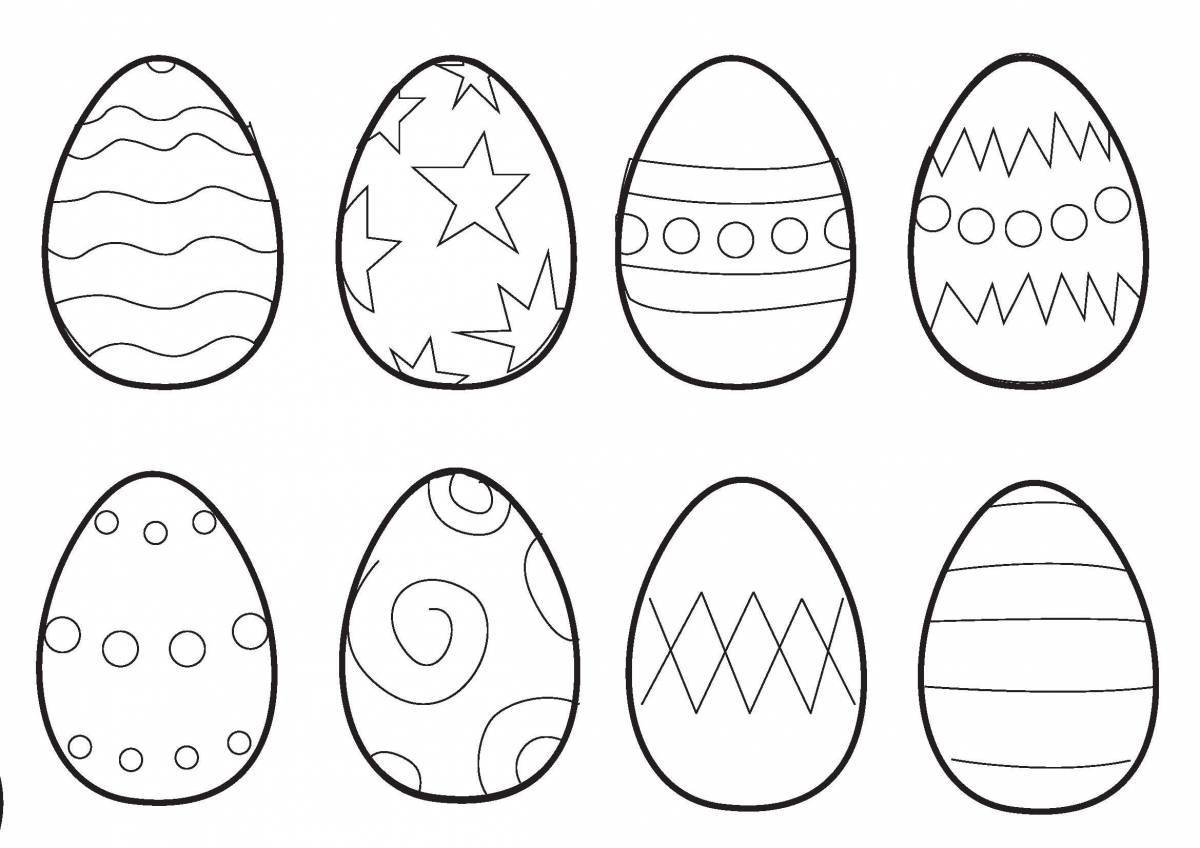 Пасхальные яйца для детей #28