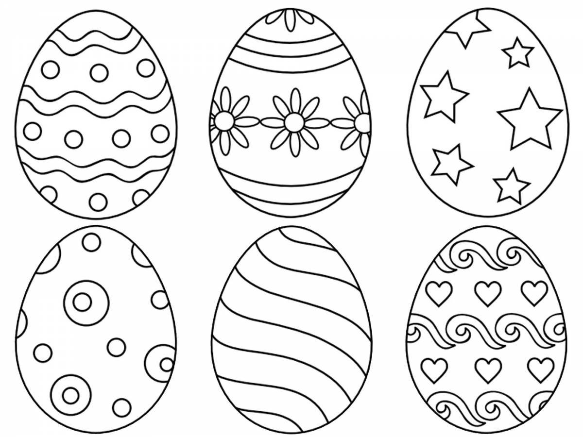 Пасхальные яйца для детей #35