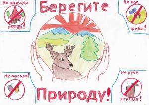 Раскраска берегите природу #27 #40534