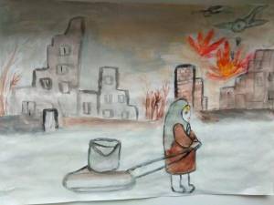 Раскраска блокадный ленинград для детей #18 #41054