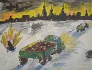 Раскраска блокадный ленинград для детей #29 #41065