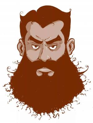 Раскраска бода борода #6 #41765