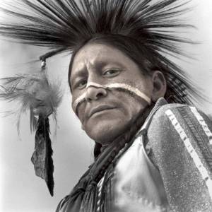 Раскраска боевая индейцев #9 #41916