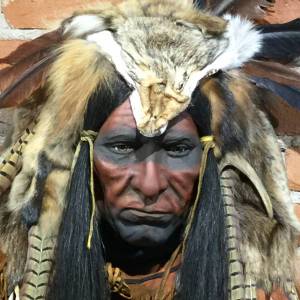 Раскраска боевая индейцев #27 #41934