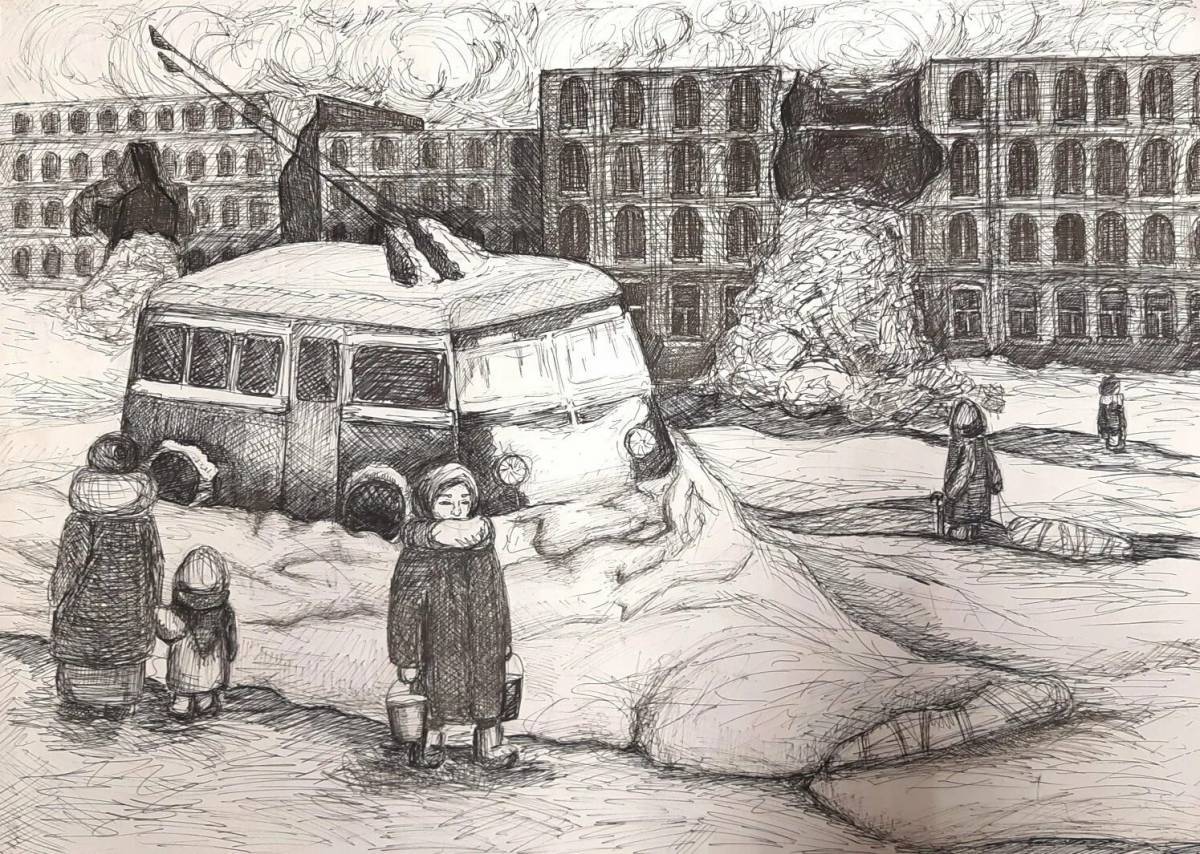 Блокадный ленинград для детей #12