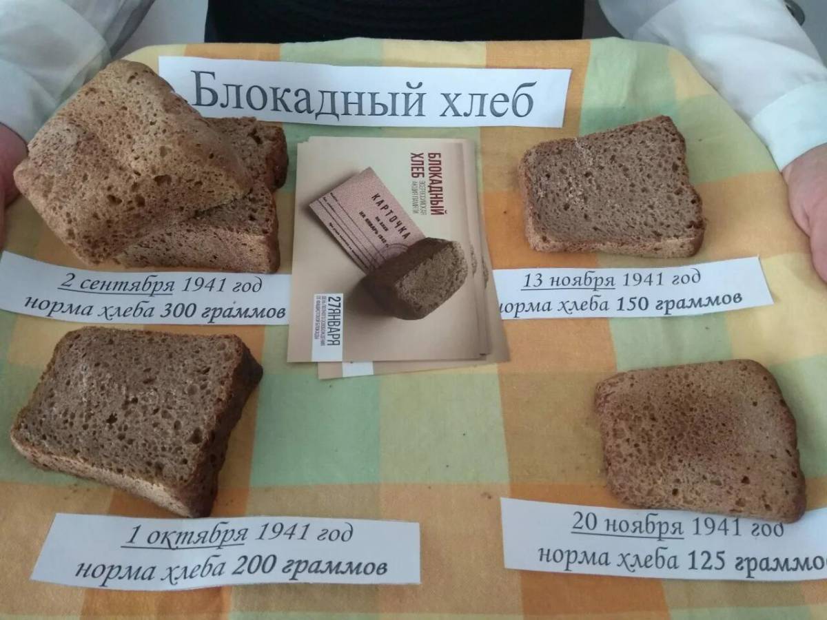 Блокадный хлеб для детей #22