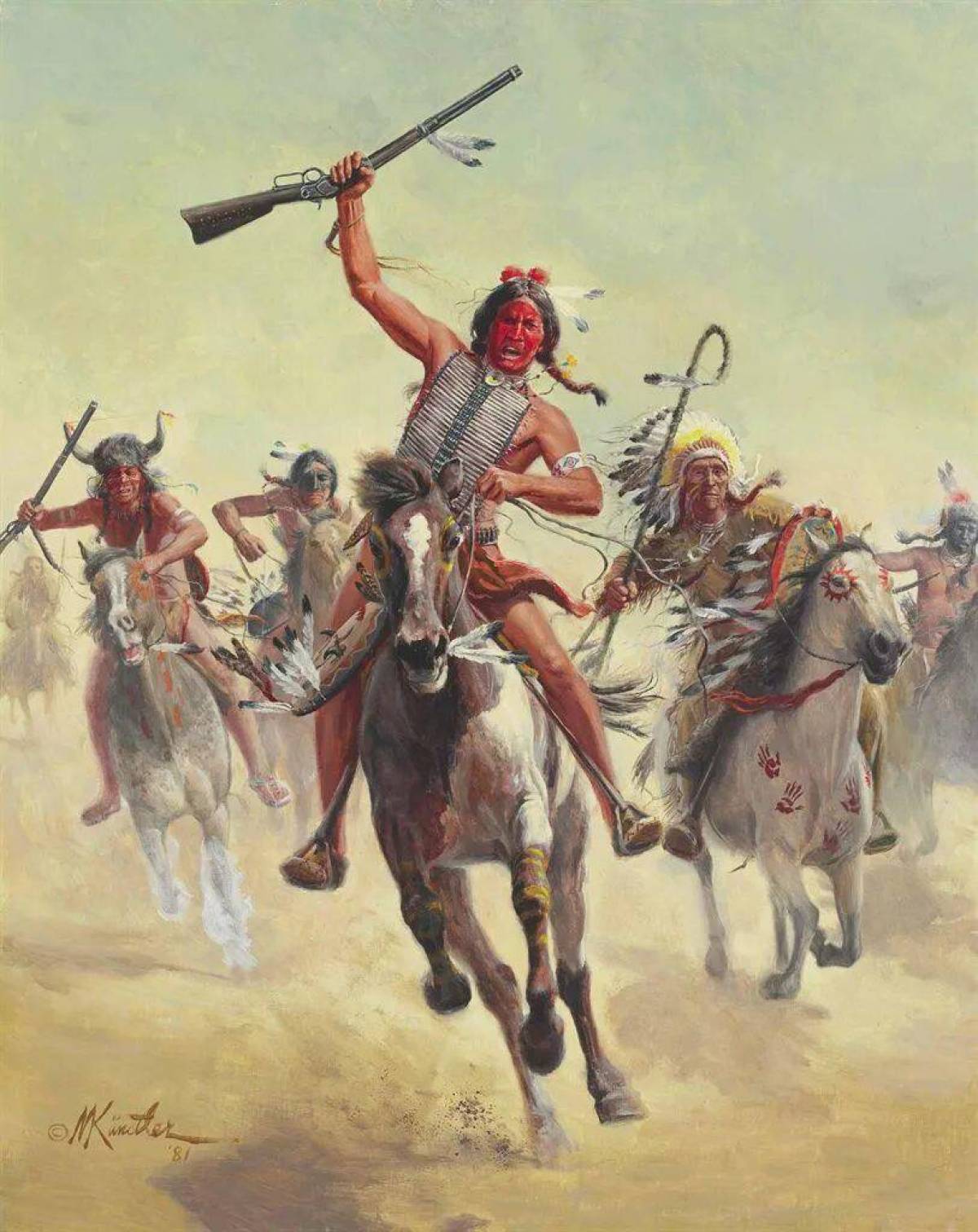 Боевая индейцев #31