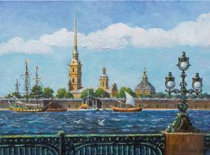 Раскраска петропавловская крепость для детей #5 #437341