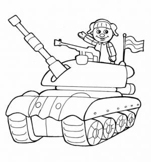 Раскраска печатать танки #28 #438062