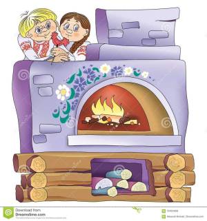 Раскраска печка для детей #4 #438337