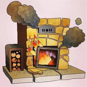 Раскраска печка для детей #8 #438341