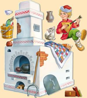Раскраска печка для детей #15 #438348