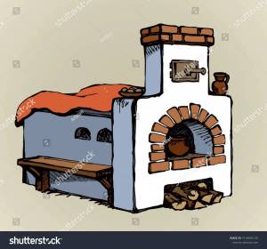 Раскраска печка для детей #35 #438368
