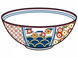 Раскраска пиала для детей с казахским орнаментом #16 #438615