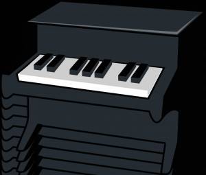 Раскраска пианино для детей #1 #438629