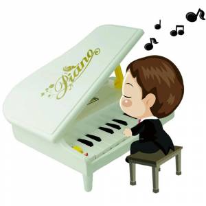 Раскраска пианино для детей #7 #438635