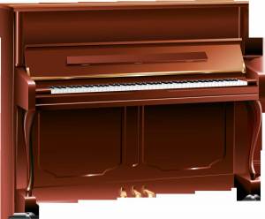 Раскраска пианино для детей #14 #438642