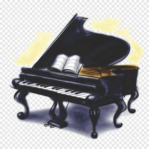 Раскраска пианино для детей #18 #438646