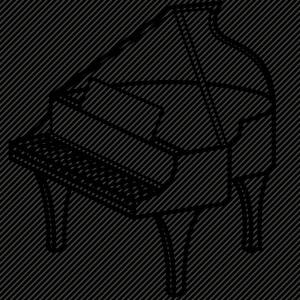 Раскраска пианино для детей #29 #438657