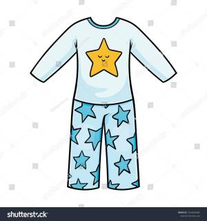 Раскраска пижама для детей #34 #438806