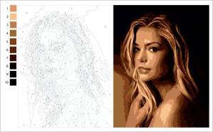 Раскраска пиксель номерам по номерам #27 #439318