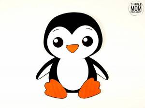 Раскраска пингвин для детей 4 5 лет #5 #439603