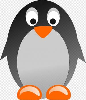 Раскраска пингвин для детей 4 5 лет #19 #439617