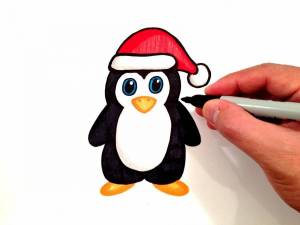 Раскраска пингвин для детей 4 5 лет #25 #439623