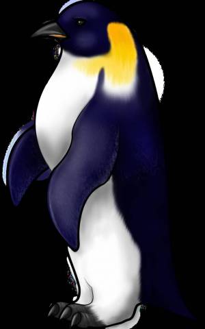 Раскраска пингвин для малышей #3 #439639