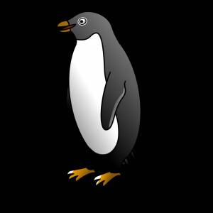 Раскраска пингвин для малышей #5 #439641