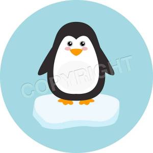 Раскраска пингвин для малышей #6 #439642
